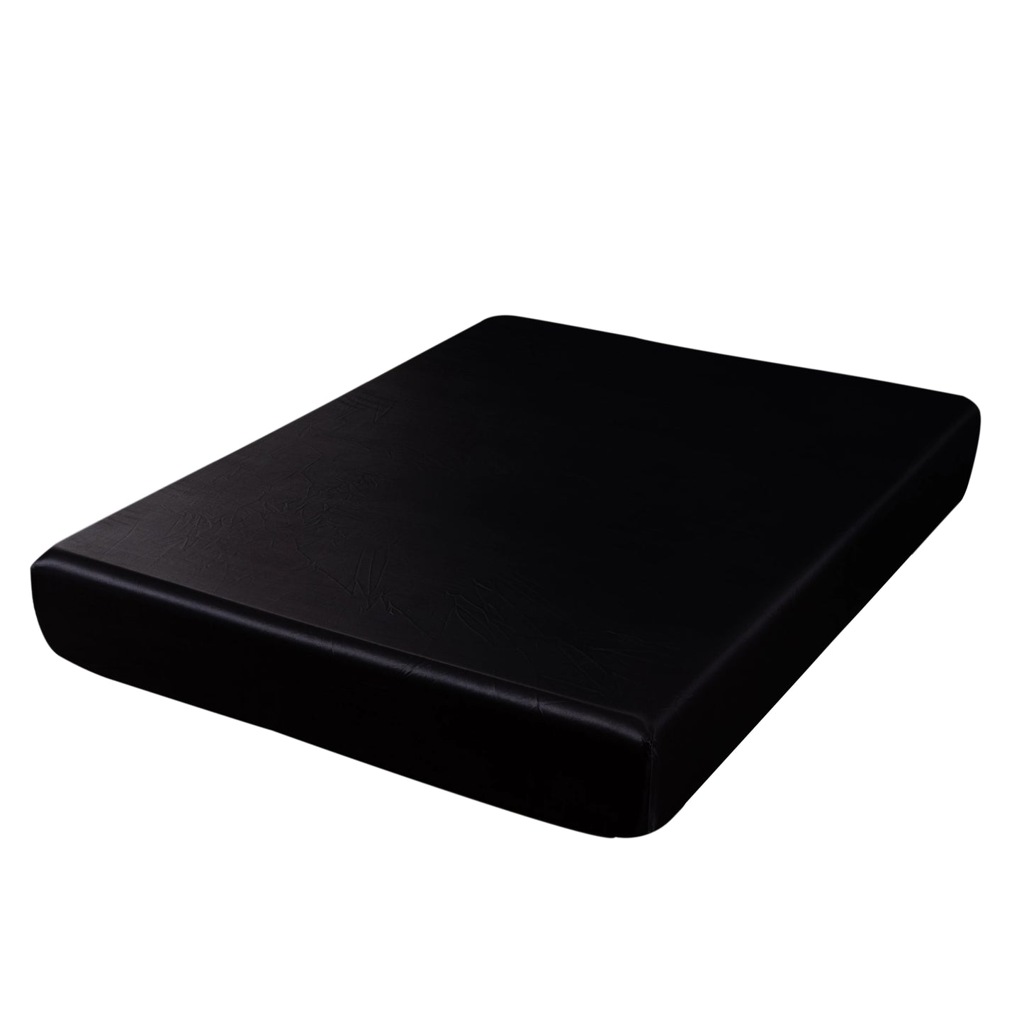 Fitted Satin Sheet, Silk Mattress Cover - Home Haven