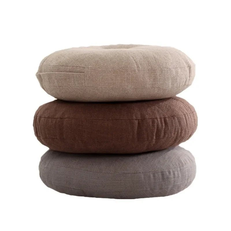 Soft Linen Seat Cushion - Cotton Filling - Home Haven