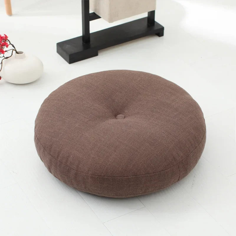 Soft Linen Seat Cushion - Cotton Filling - Home Haven