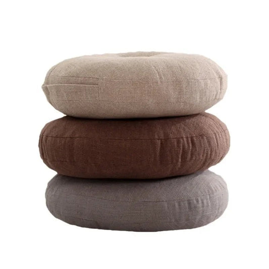 Soft Linen Seat Cushion - Cotton Filling - Home Haven