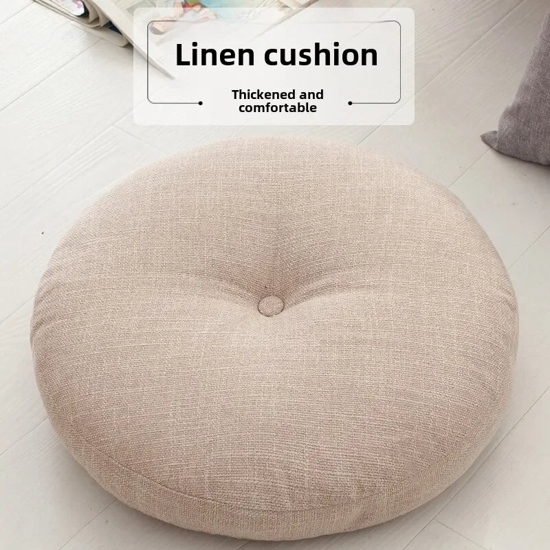 Soft Linen Seat Cushion - Cotton Filling - Home Haven