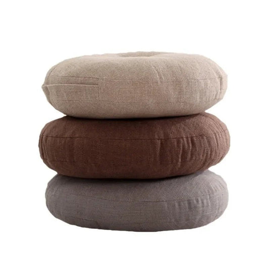 Soft Linen Seat Cushion - Cotton Filling - Home Haven